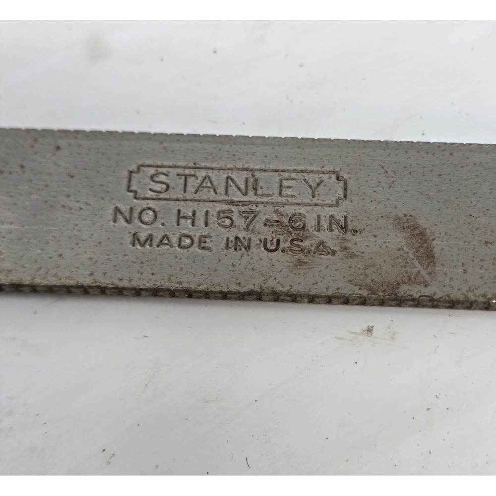 Vintage Stanley No H157 6 Inch Bar Clamps Pair Handyman USA Woodworking - Picture 9 of 9